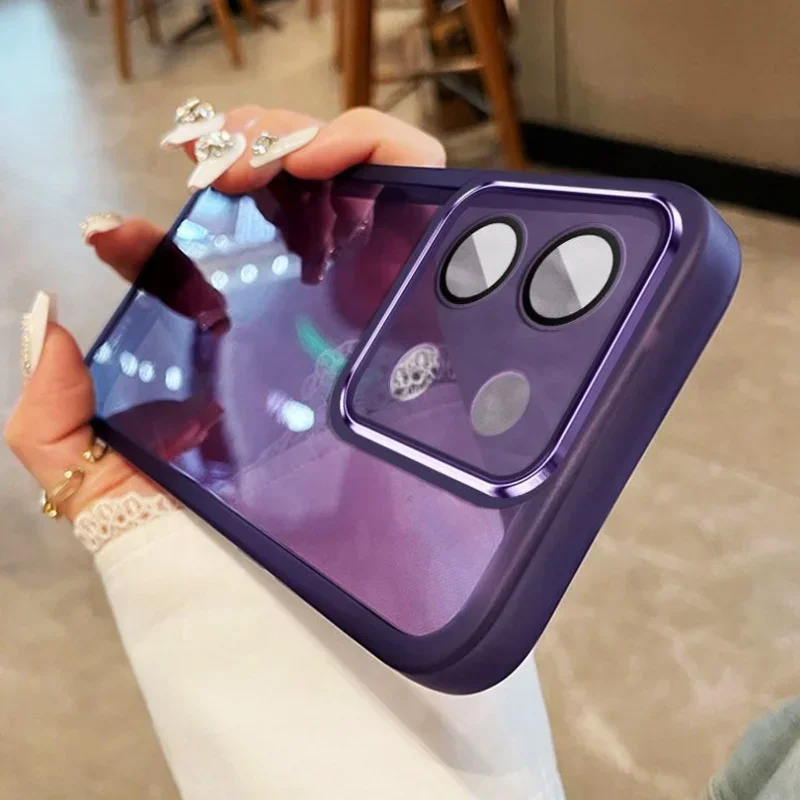 Clear Silicone Soft Case - Anti-Drop Protective Cover