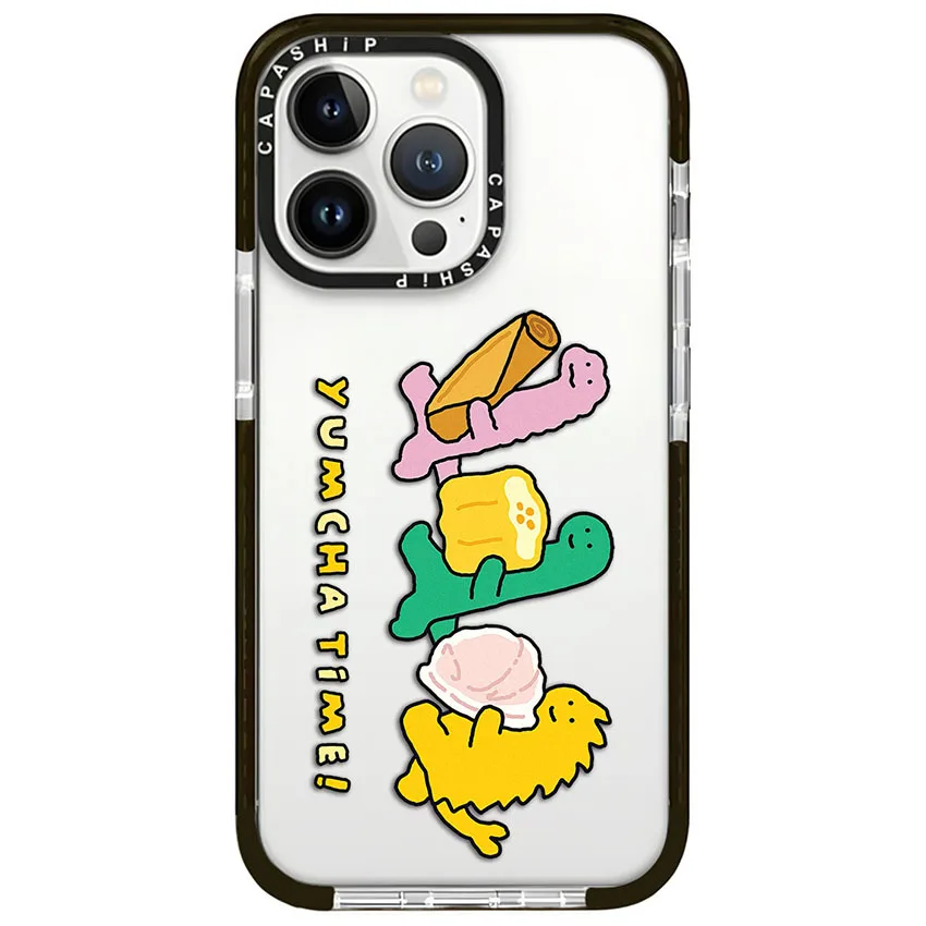 Cartoon Green Dragon Phone Case For iphone 16 15 14 13 12 11 Pro Max XR 7 8 Plus SE 2 3 Mini Soft TPU Shockproof Back Cover 4