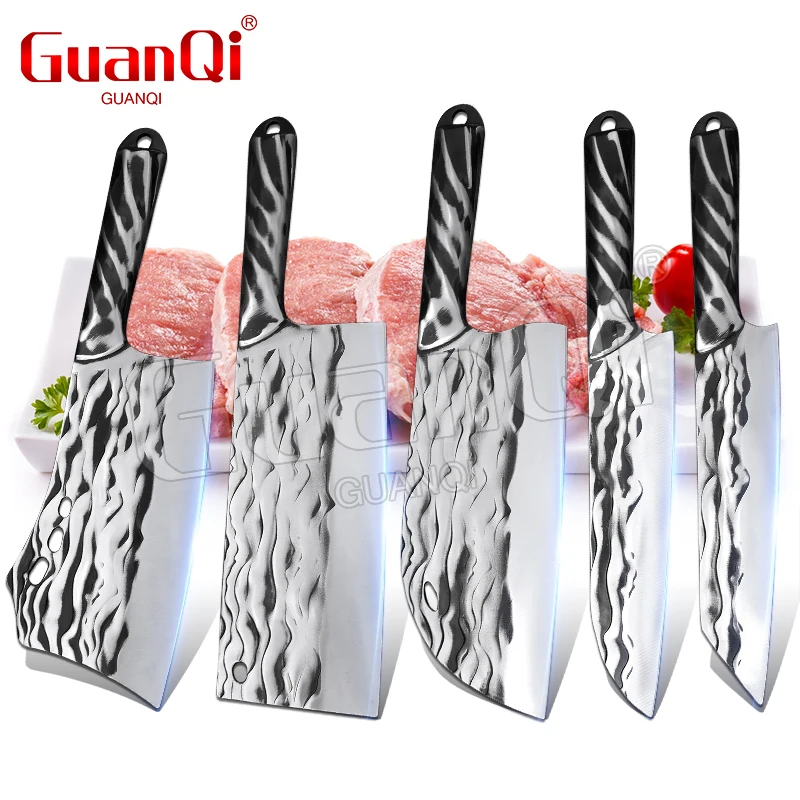 

5cr15mov Stainless Steel Bone Chopping Boning Slicing Chef Butcher Santoku Knife Cleaver Meat Vegetables Kitchen Cooking Knives