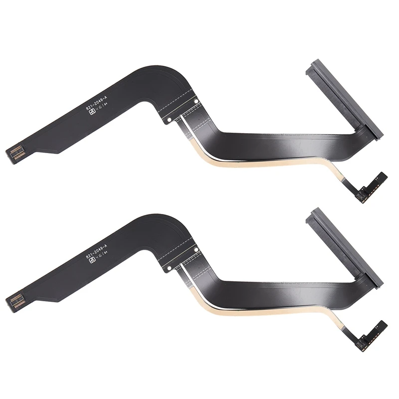 2X Muslimhdd Hard Drive Flex Cable Per Pro 13 In A1278 Hdd Cable Mid 2012 Md101 Md102 Emc 2554