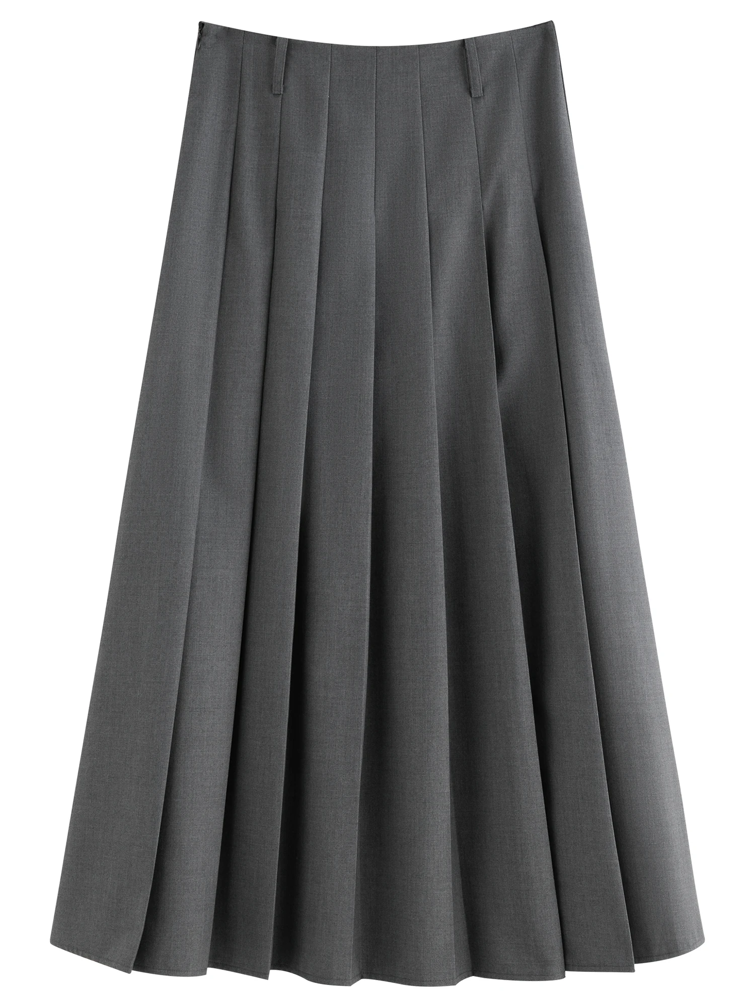スカート philme pleats skirt gray S5083e964a5bb4f209630ec485a9f7