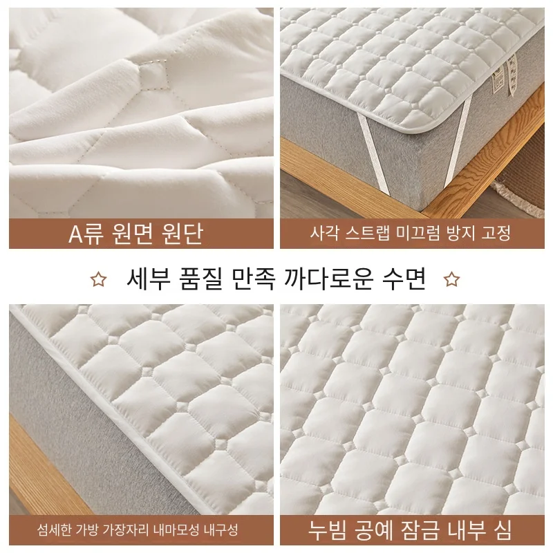 White Foldable Tatami Sleeping Mat Mattress Children Kids Single Bedding Pad Home Thicken Warm Single Bed Mattresses 매트리스