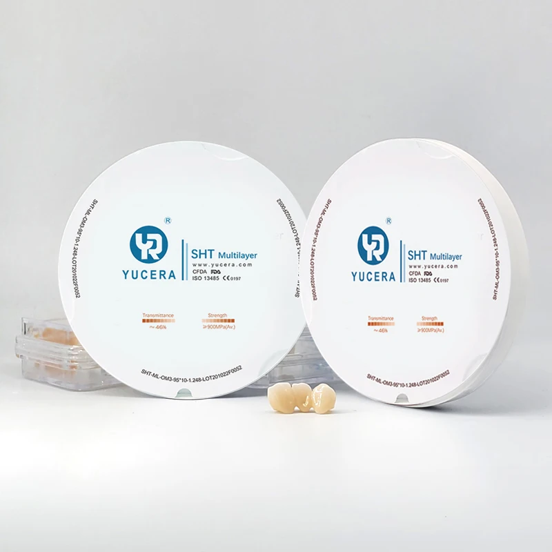

95 System SHT Multilayer zirconia blank for lab use in factory price