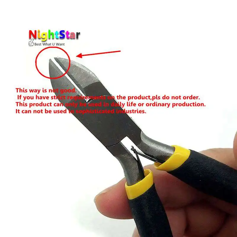 Krachtige Mini Side Cutters Cut Line Pliers Oblique Nose Pliers Utility Pliers Diagonal Pliers Wire Nipper Tools Professional