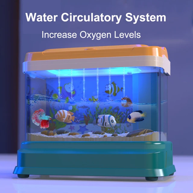 Kids Water Table Fishing Game Electric Fish Tank Simulation Aquarium Magnetic Fishing Pond Play Water Toys Pretend Toys for Kids 2