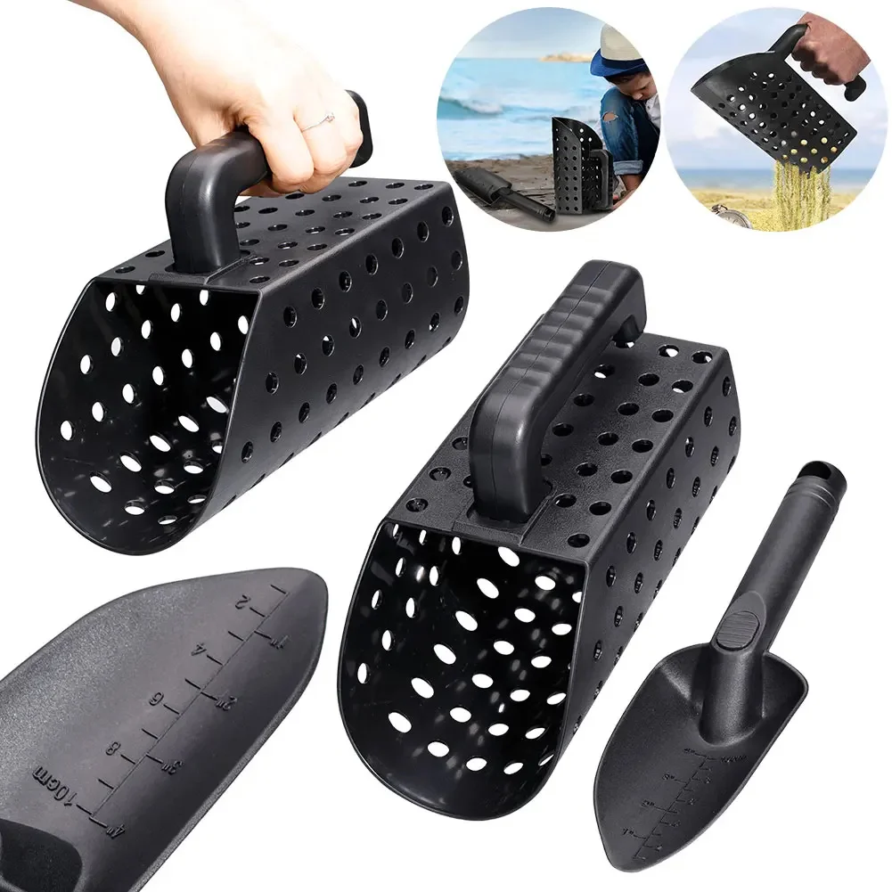 ABS Plastic Beach Shovel Sand Scoop Sand Sifter Metal Detector Sand Scoop Shovel Set for Beach Metal Detecting Accessories 3