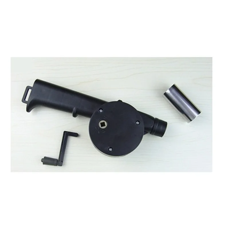 Hand Blower Air Blower Barbecue Blower Factory direct outdoor barbecue hair dryer portable manual blower Hand crank blower BBQ tools