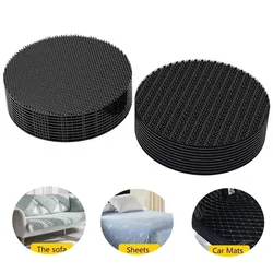 Ultra - Durable Self - Adhesive Hook and Loop Fastener Tape - 50pcs (Round 5x5)