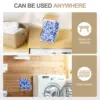 Laundry Pods Container Acrylic Storage Box With Bamboo Lid Wall Mounted Washing Capsule Organizer Clear Capsule Storage Box 3