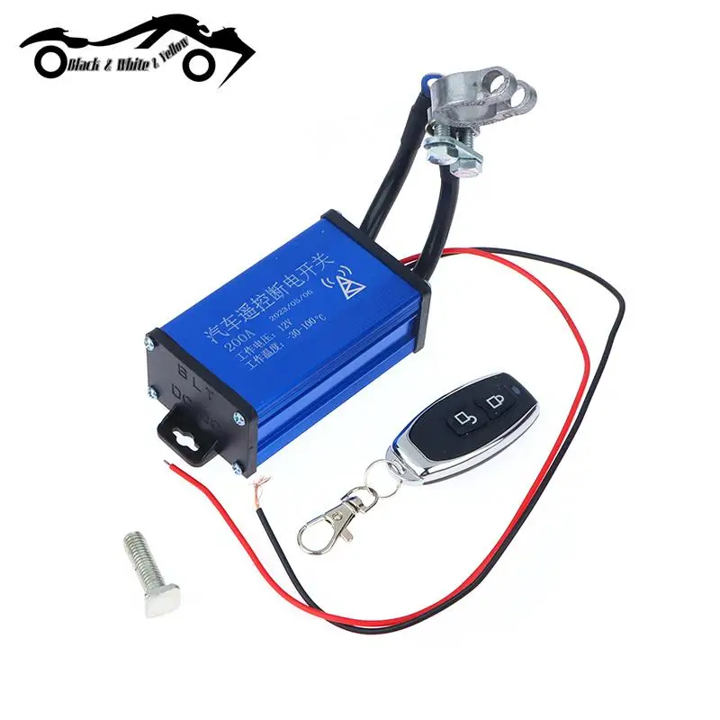 Sezionatore Universale Della Batteria Dell'Auto Sezionatore Principale Dell'Isolatore Con Disconnessione Della Batteria Remota Wireless Con Controllo