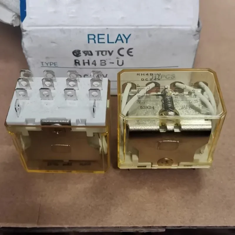 

(Абсолютно новое оригинальное) 1 шт./лот 100% оригинальное реле: Φ DC24V 10A 14 контактов 4 открытые 4 закрытые промежуточные реле