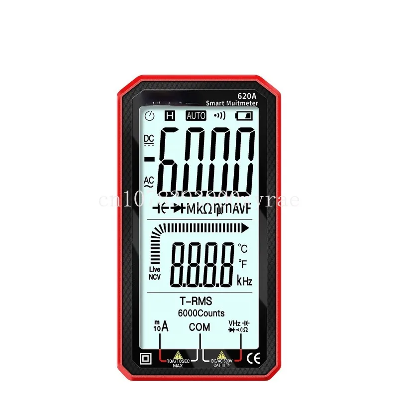 

620a Digital Smart Multimeter 6000 Counts True Rms Auto