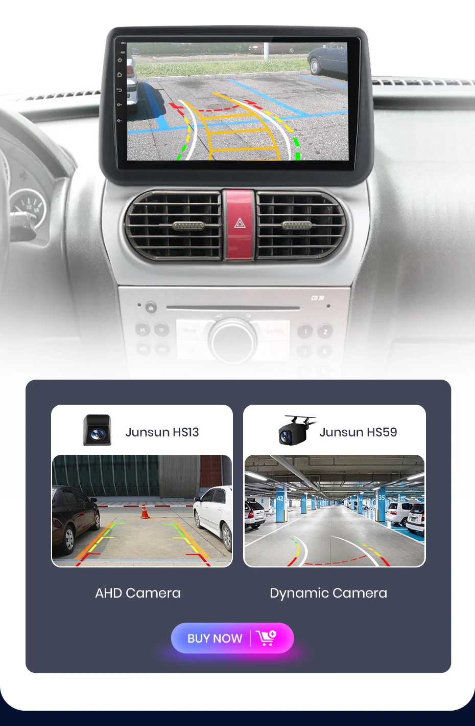 Junsun V1 AI Stimme Drahtlose CarPlay Android Auto Radio für Opel Combo Corsa Tigra 2001-2011 4G Auto multimedia GPS 2din autoradio – Detail 16