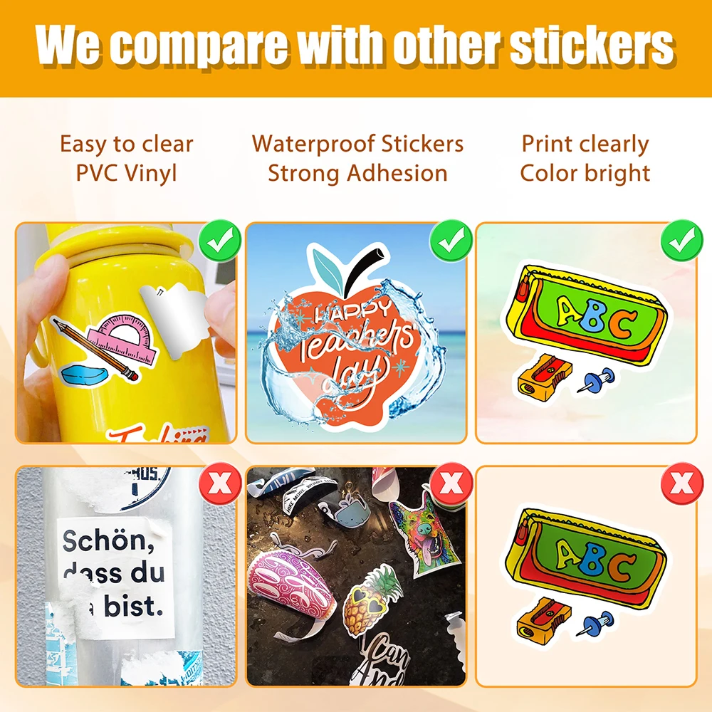 Candy Stickers 50 Cute Dessert Candy Stickers Notebook Water Bottle  Skateboard Luggage Helmet Diary Waterproof Vinyl Aesthetic Stickers