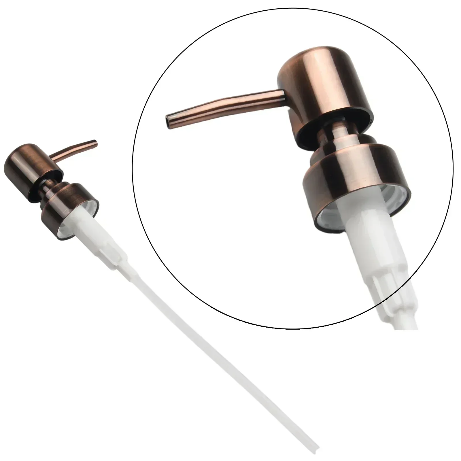 Soap dispenser soap pump head liquid lotion dispenser head bathroom soap bottle press nozzle lotion shampoo pump replace accessory