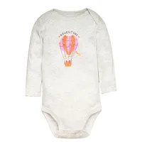 2023 Spring Autumn Toddler Baby Boys Girls Bodysuit 5 PCS Long Sleeve Cotton Infant Jumpsuit Cartoon Newborn Clothes 4