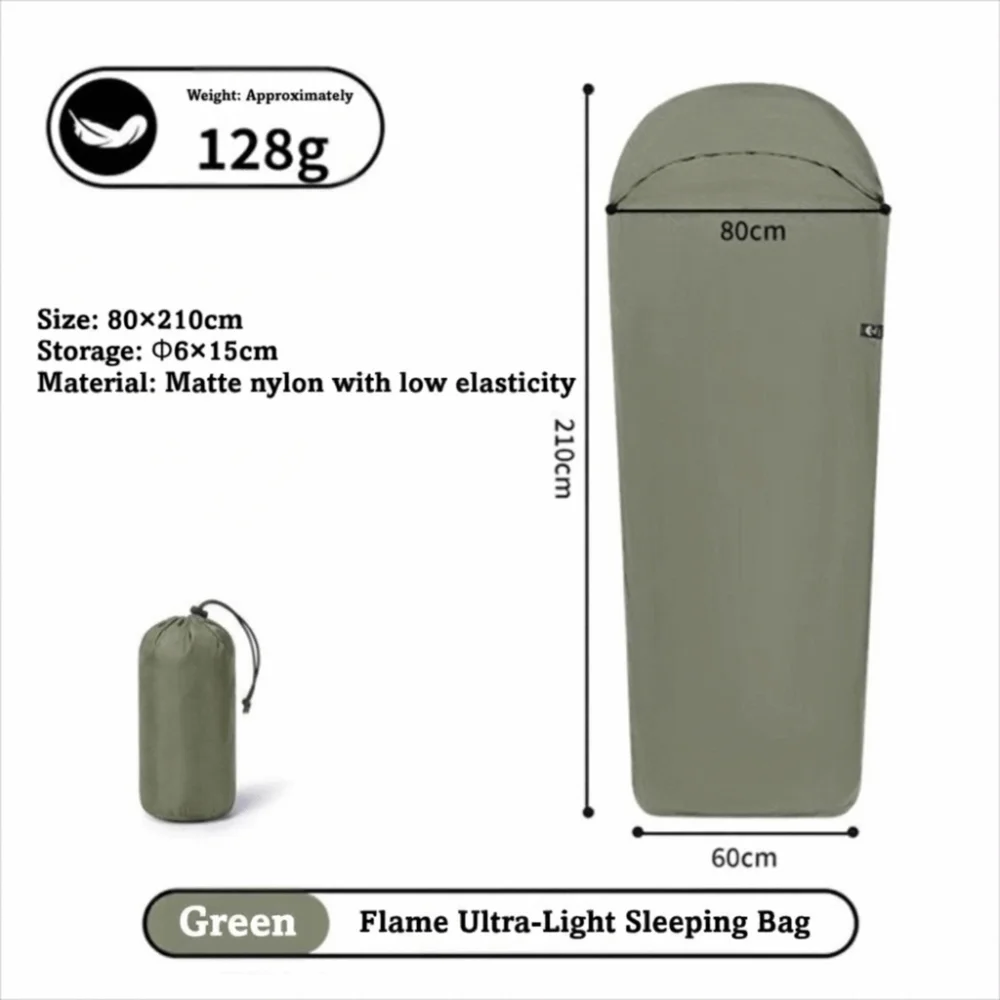  slider image of Portable Sleeping Bag Inner