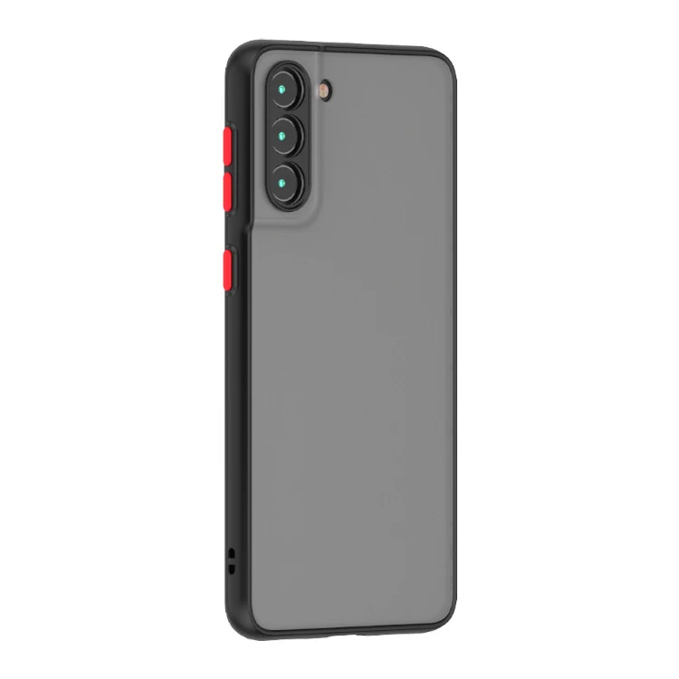 Enhanced Shockproof Matte Hard Phone Case with New Skin Feel - Durable Armor Protection