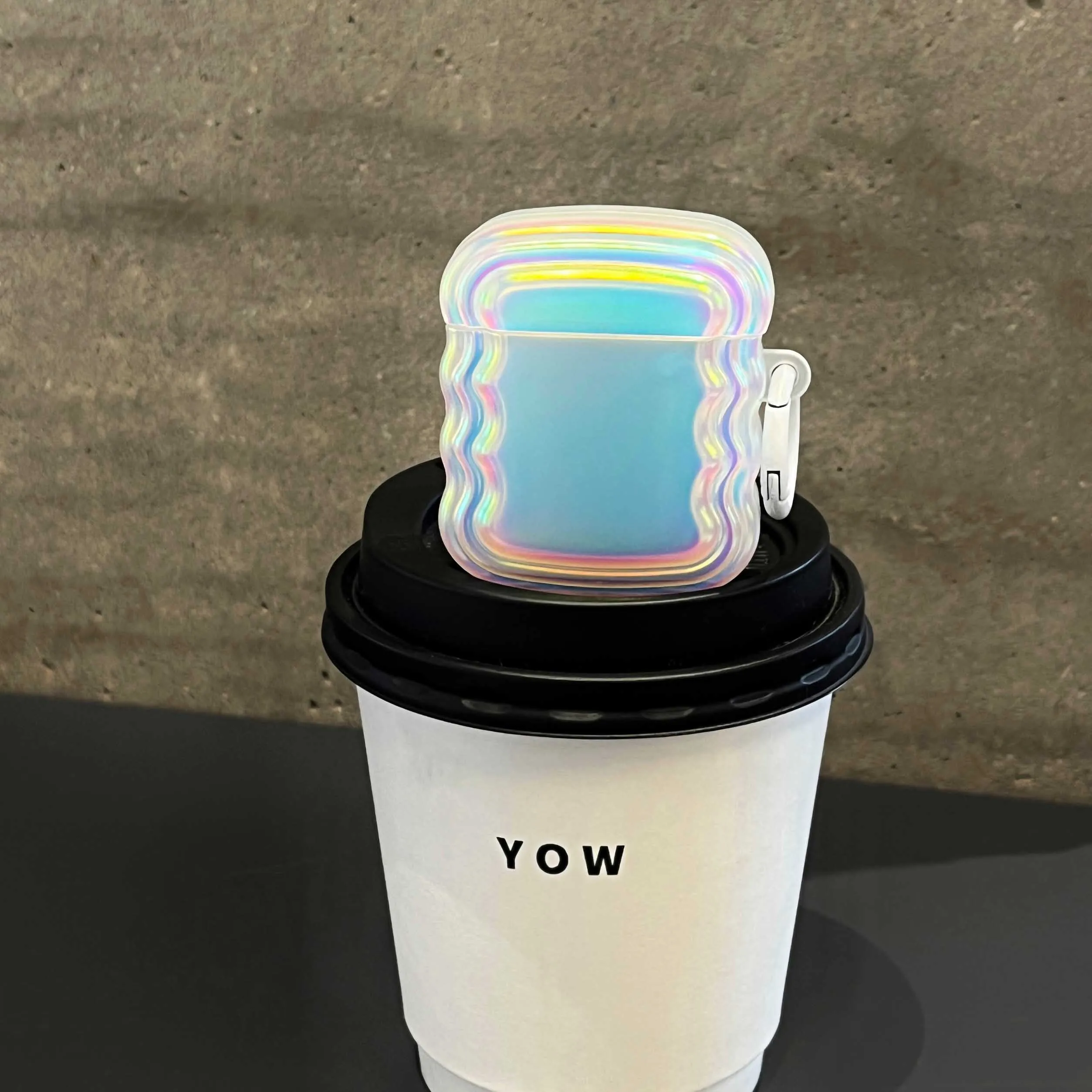 Laser Aurora Soft Wave Case for AirPods