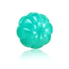 ONE PIECE full hole  loose beads green Amazonite carved round/pumpkin  for making jewelry necklace  FPPJ wholesale 3