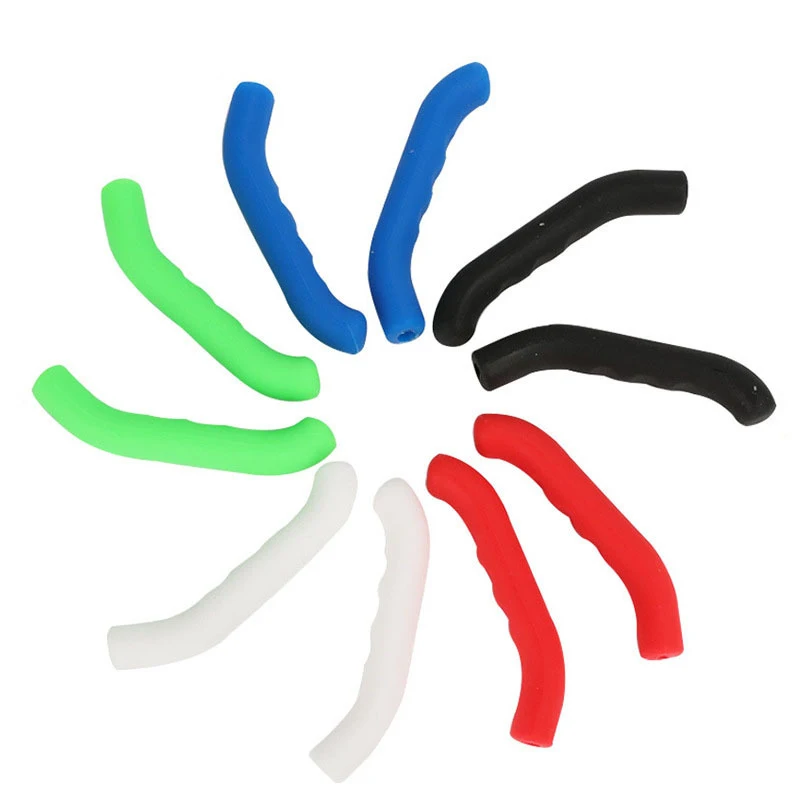 Folding Bicycle Brake Handle Protector Silicone Sleeve Accessories Wear-resistant Tear-resistant Anti-skid Cycling Equipment