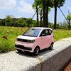 Hot Chuang Star D32mini 1:16 Full Scale Rear Wheel Drive Rc Car Wuling Hongguang Remote Control Car Macaron Color Boy Gift Toy 2