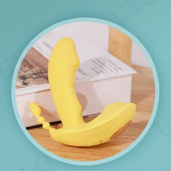 clit sucker vibrators for women clitoris stimulator wearable dildo remote control couple sex toys app controlled 2in1 vibrator 6