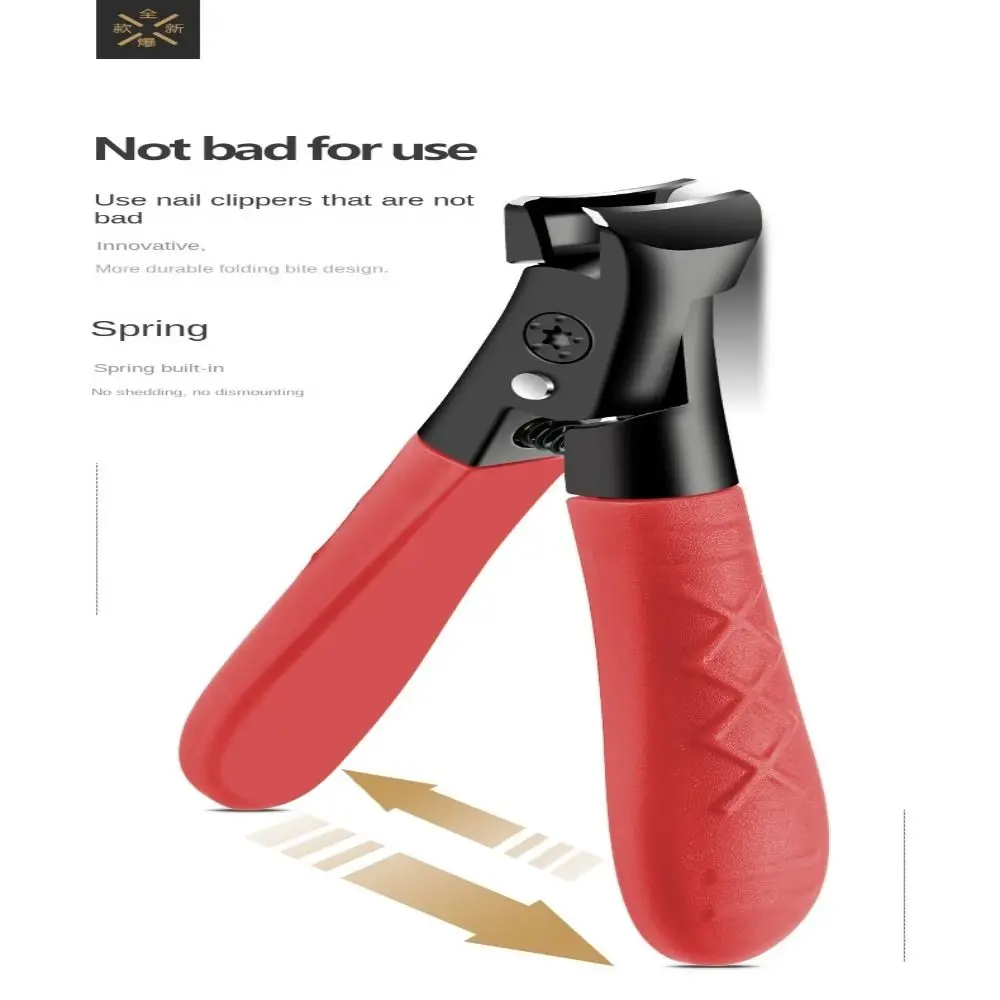Nail Clipper Wide Jaw Opening Anti-Splash