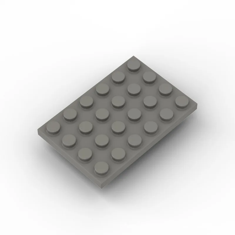 MOC 부품 3032 플레이트, DIY 조립 빌딩 블록 입자, 어린이 퍼즐, 두뇌 장난감, 생일 선물, 4x6 호환 벽돌, 100 개