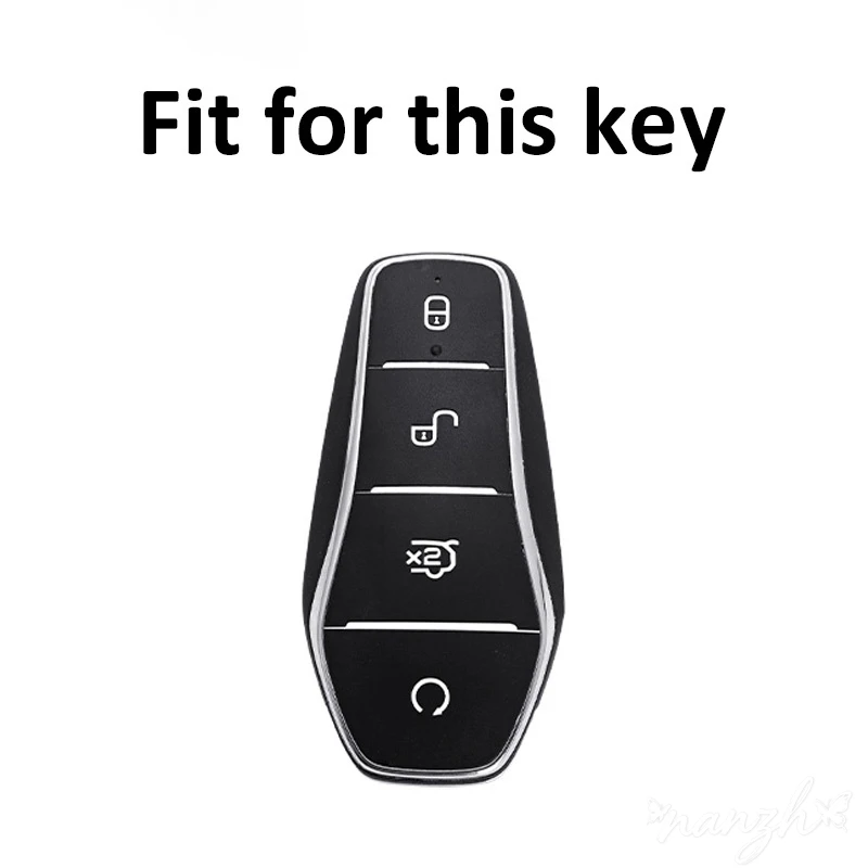 BYD 송 플러스 아토 3 한 EV 당 DM 친 씰 돌핀 액세서리용 자동차 리모컨 키체인 보호 키 케이스 풀 커버