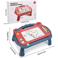 Magnetic Drawing Board: Educational Learning Toy For Toddlers, Perfect Birthday Gift For Boys & Girls 2 Years Old Christmas And 2