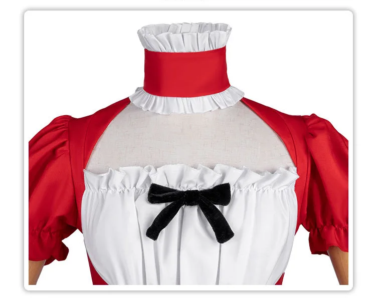 Classic Maid Costume with Wig for Women