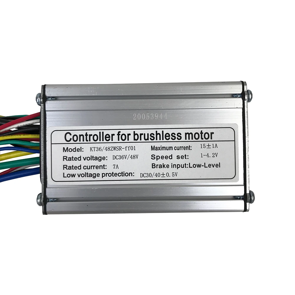1PC 48V 36V KT15A Controller For 250W Brushless Motor Ebike Electric