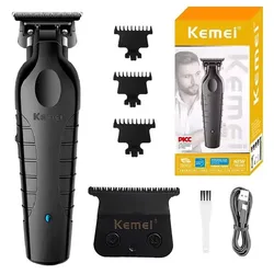 Kemei Professional Rechargeable Hair and Beard Trimmer (Add 1 set of blades)