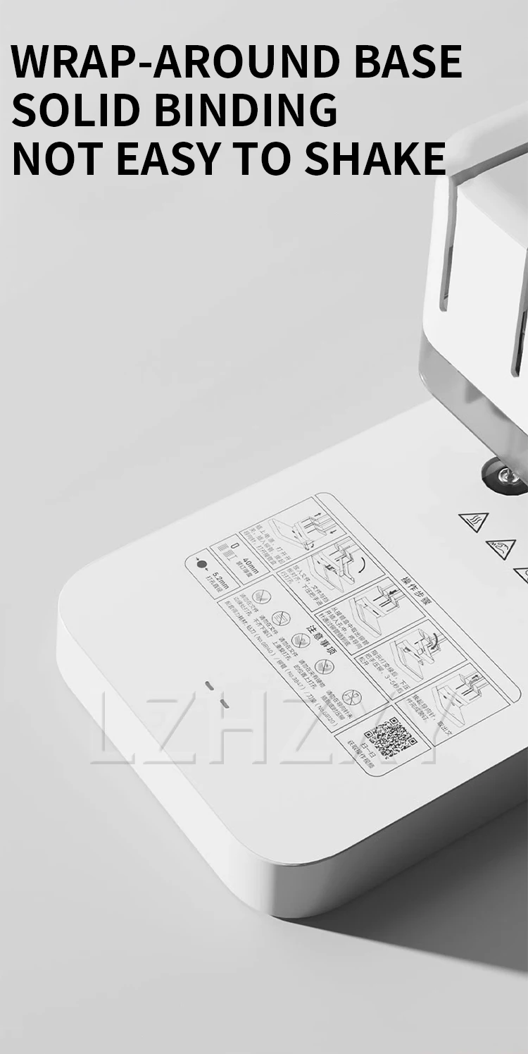 Description Picture 6 of itemFinancial binding machine 3876A punching machine Accounting tender document book hot melt riveting tube