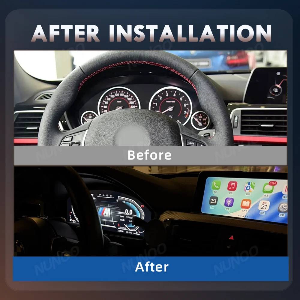 Panel de Instrumentos Digital 2026 para BMW Serie 3 y 4 F30 F31 F35 GT F34 F32 F33 F36 F80 F82 F83, Velocímetro Automático 2