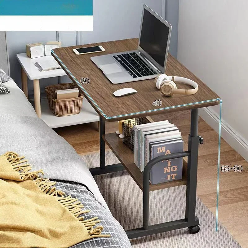

Bedside Move Office Desks Easy Bedroom Household Notebook Computer Office Desks Learning Bureau Meuble Working Equipment QF50OD