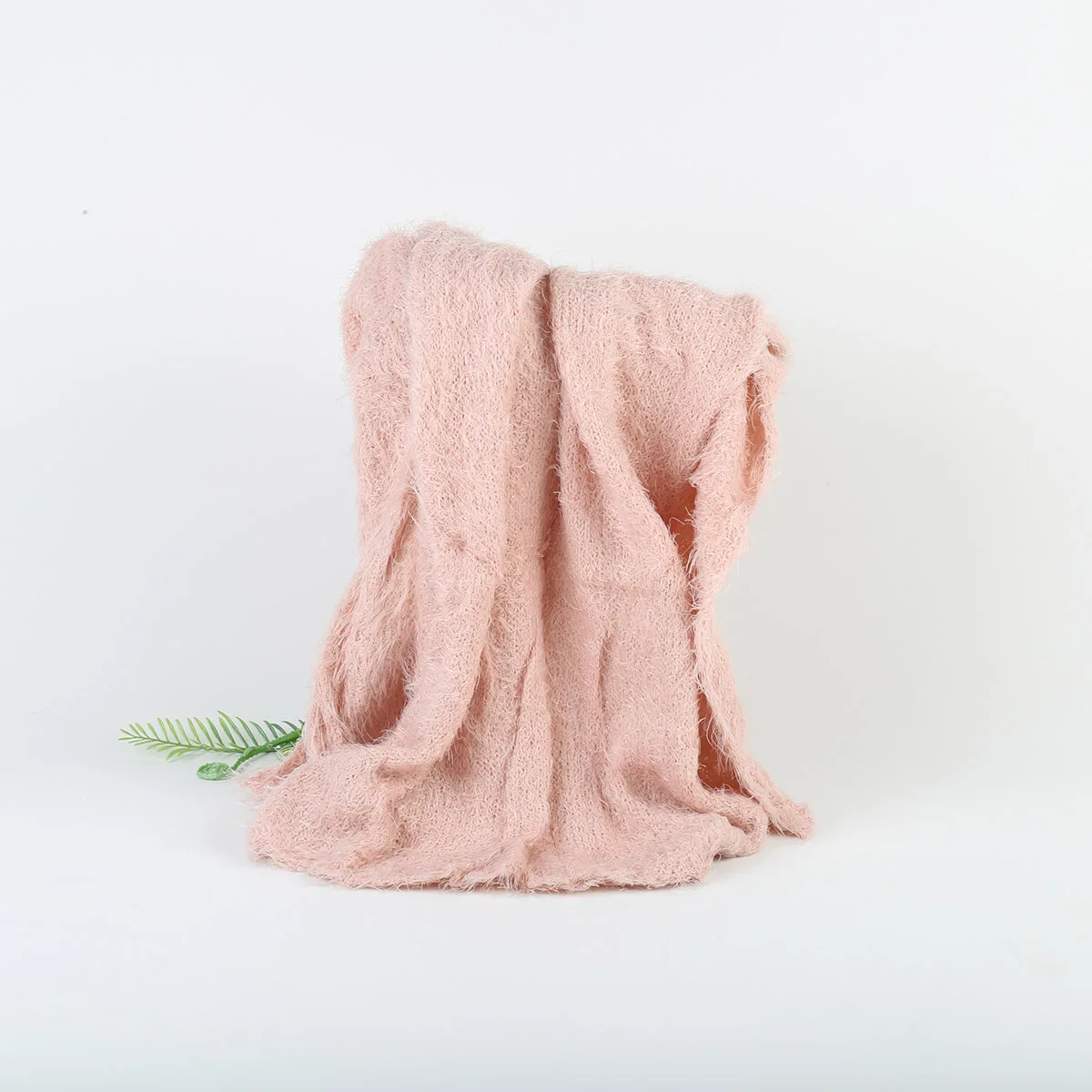 

Newborn Stretch Knit Fuzzy Wrap Photography props Baby Soft Swaddle Milestone Blanket Jersey Wrap Photo Prop