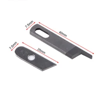 Singer 14U Lower Knife Overlock Machine Upper Lower Knives Blades #412585 550449 1