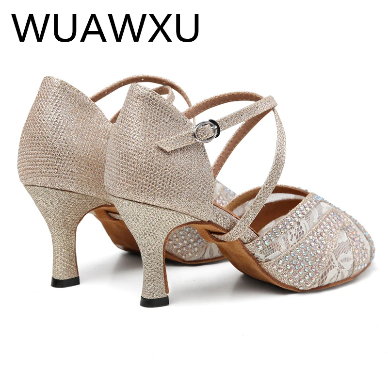 NATASHA Latin dance shoes Women's dance shoes Reese dance party performance heels 5-10cm 5