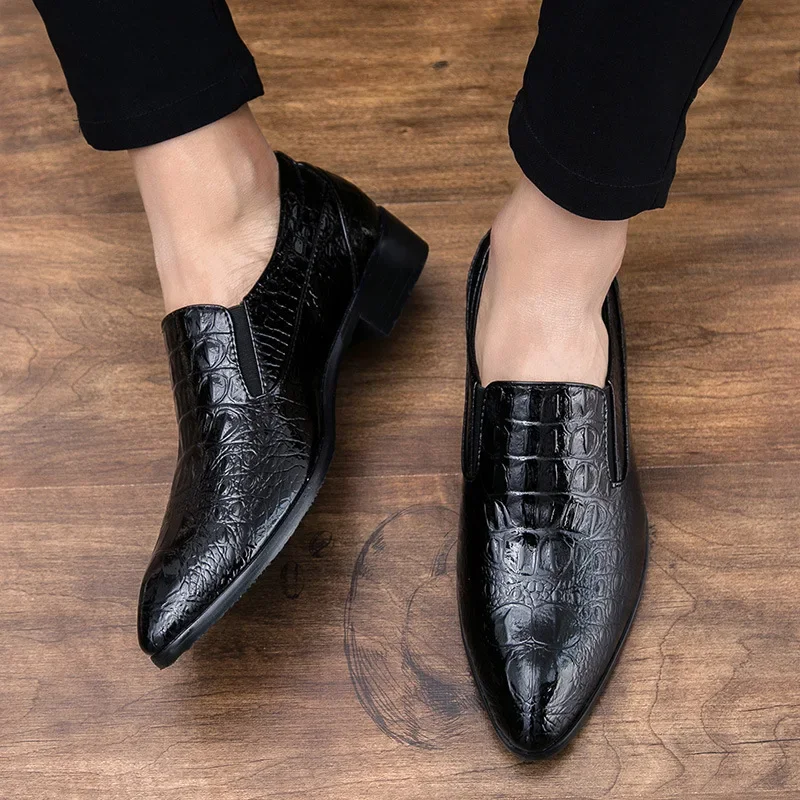 Men-s-Autumn-Vintage-Casual-Business-Formal-Shoes-Pointed-Toe-Unique ...