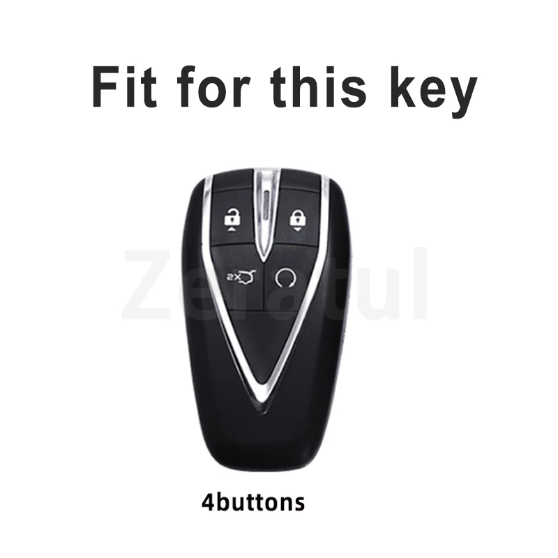 TPU 자동차 스마트 키 커버 케이스 가방 쉘 포브 거치대 액세서리, Changan CS35 플러스 CS55 플러스 CS75 플러스 2019 2020 용 쉘