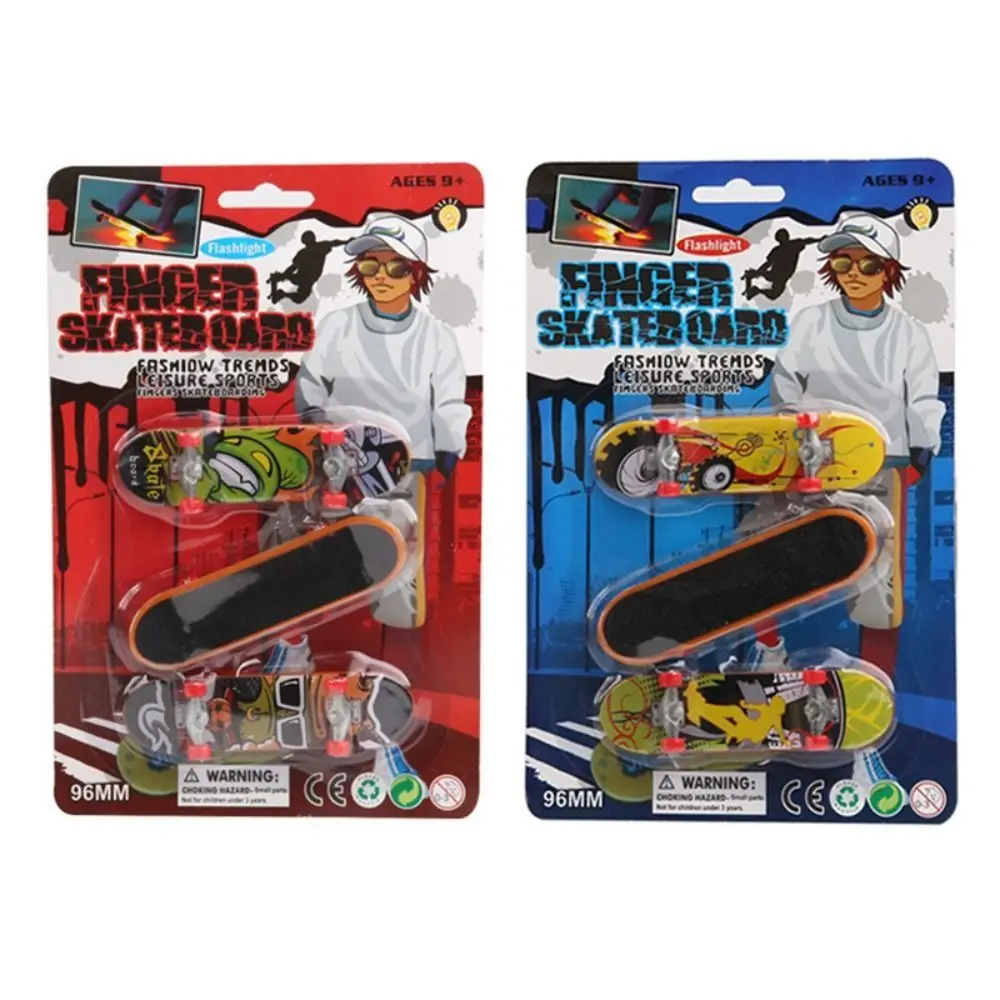 Creative Finger Skateboard Scrub Non-slip Professional Mini Skateboard Toy Tabletop Toys