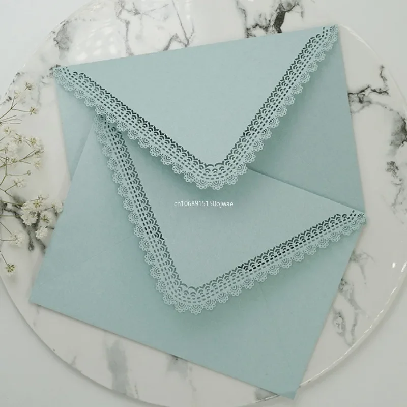 1pcs Hollow Lace Envelopes Vintage Western Envelopes for Wedding Party Invitation Cards Gift Kawaii Korean Stationery