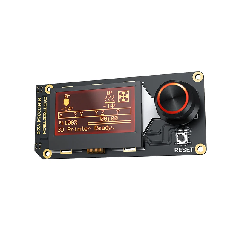 Bigtreetech-lcd Tela de Exibição Peças de Impressora 3d para Skr V1.4 Octopus V1.1 Mks Gen Mini 12864 V2.0 Rgb Light - Imagem 2