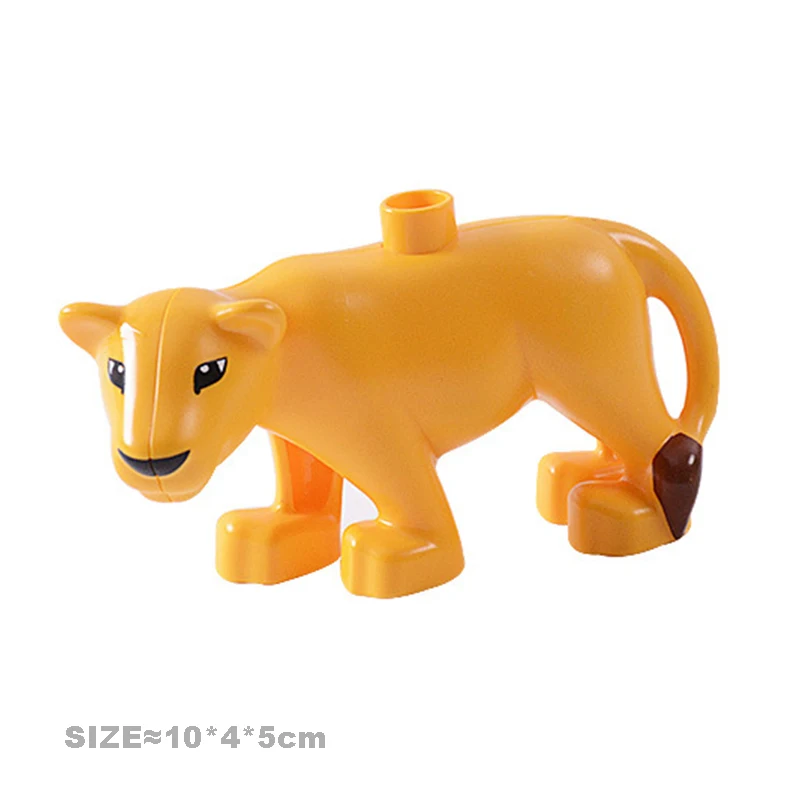 Large Farm Animal Building Block Set - Educational Assembly Toys