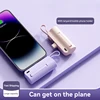Xiaomi 20000mah Mini Power Bank 2 In 1 Capsule Portable Fast Charger External Battery Plug Play Type-C For Iphone Huawei 2
