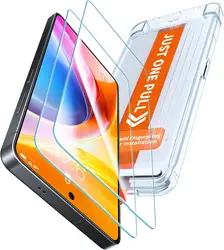 Premium Tempered Glass Screen Protector [No.1 Military - Grade] [12 FT Shatterproof] 9H+Touch - 2 - Pack - Galaxy S26 Ultra (Transparent)