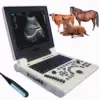 Ultrasound Scanner Veterinary Machine Laptop 12 Inch Portable Black White Doppler Farm Animals Pregnancy Convex Probes, with USB 3