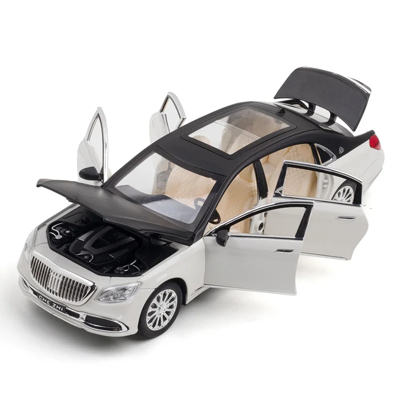 1:24 Maybach S600 S650 Metall Modellauto - Detailgetreues Sammlerstück Aus Druckguss
